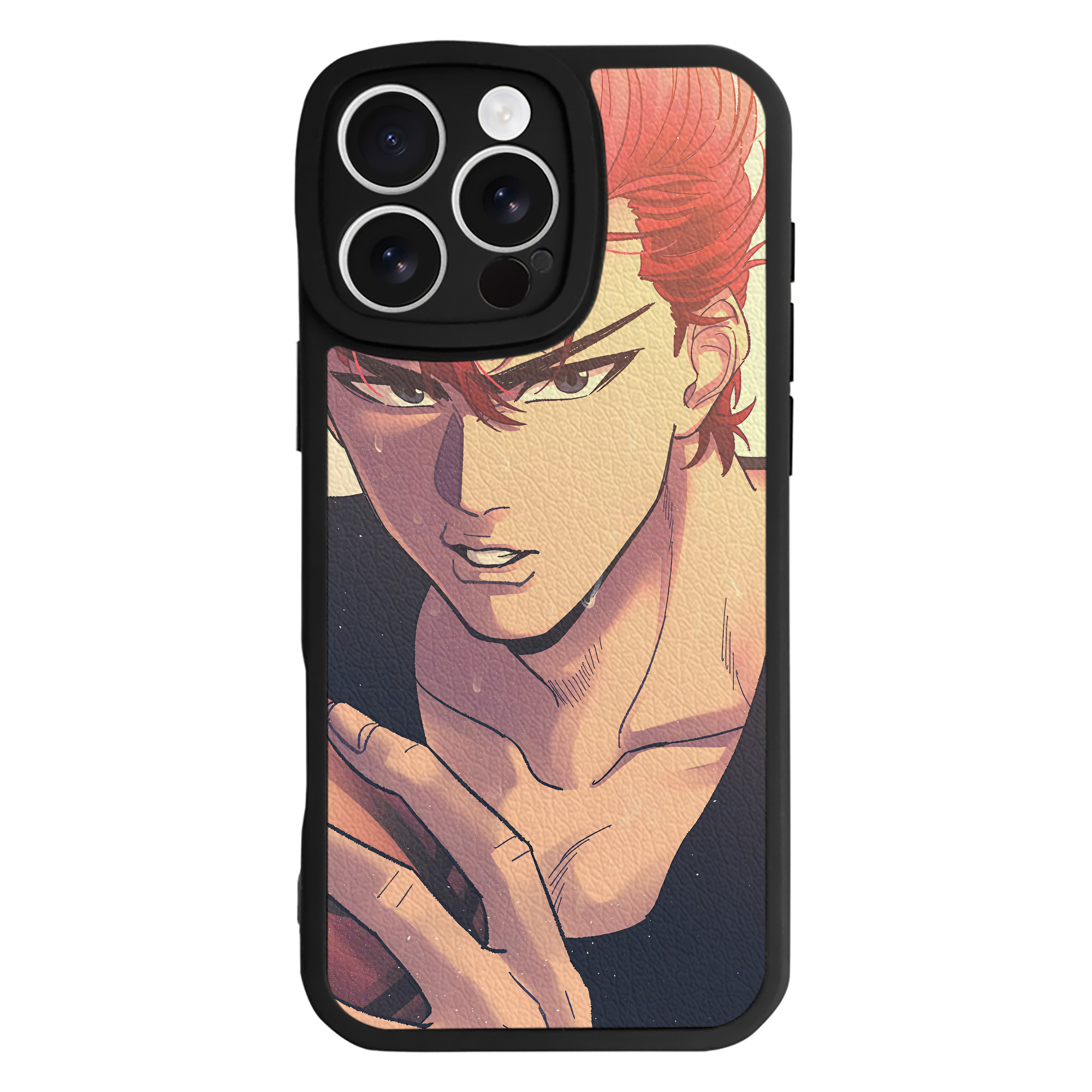 （画像用） SLAM DUNK／スラムダンク 【iPhone 16シリーズ対応】シリコンスマホケース（レザー調） 材質：シリコン